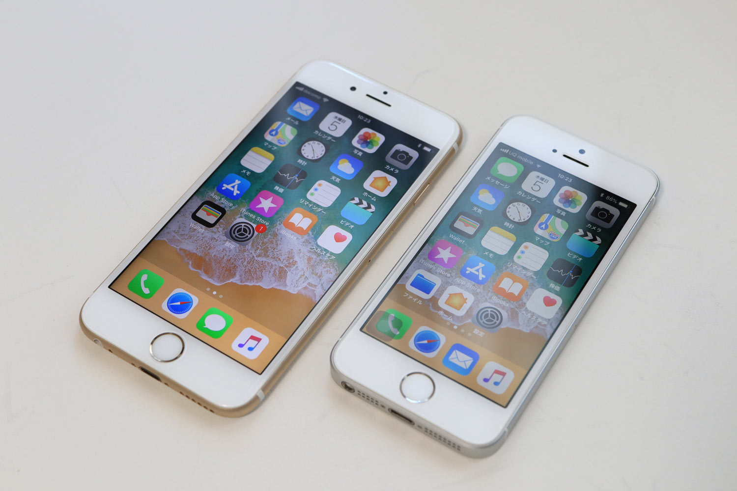 iPhone 6s vs iPhone SE ディスプレイの違い